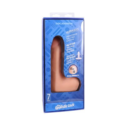 The Realistic Cock 7 in. ULTRASKYN Dildo - Authentic Pleasure