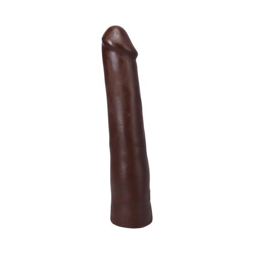 The Realistic Cock 9 in. ULTRASKYN Vac-U-Lock Dildo Chocolate - Authentic Pleasure