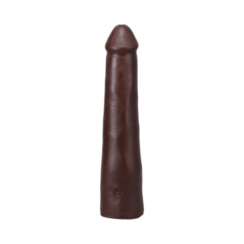 The Realistic Cock 9 in. ULTRASKYN Vac-U-Lock Dildo Chocolate - Authentic Pleasure