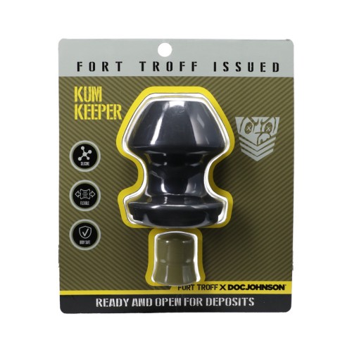 Fort Troff Kum Keeper Grande Negro - Silicona Premium