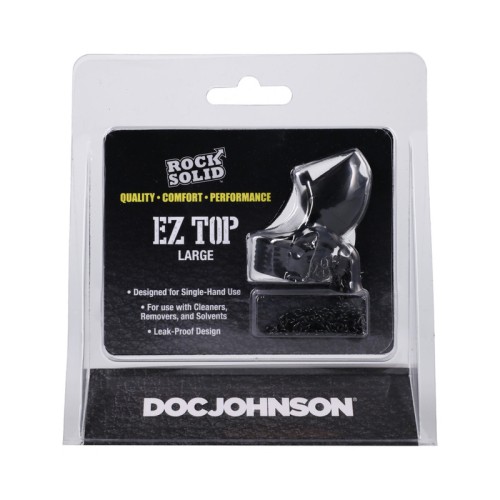 Rock Solid EZ Top Leak-Proof Cap