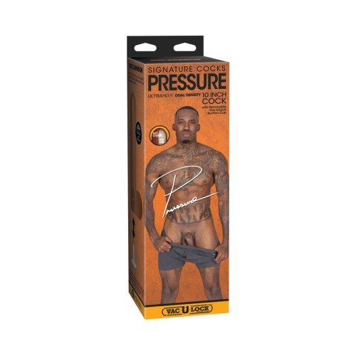 Dildo Vac-U-Lock Pressure 10 in.