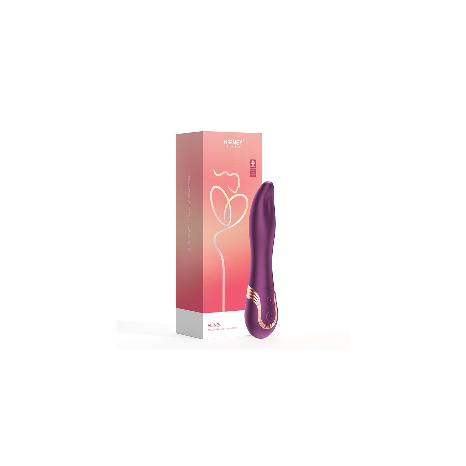 Honey Play Box Fling Tongue Vibrator - Ultimate Pleasure