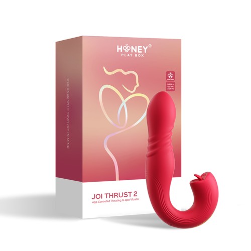 Honey Play Box Joi Thrust 2 - App Controlled Vibrator