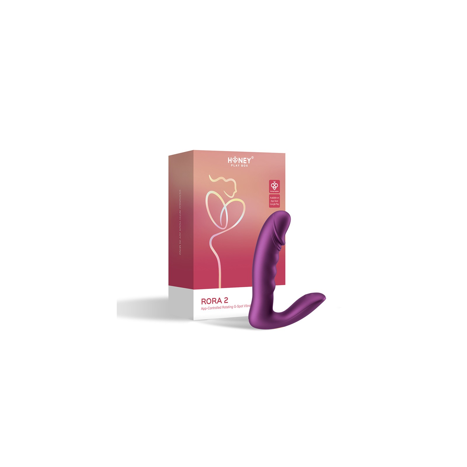 Vibrador Controlado por App Honey Play Box Rora 2