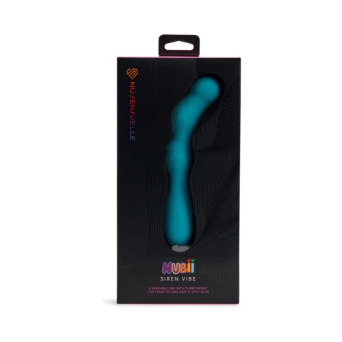 Nu Sensuelle Siren Nubii Vibe para G-Punto Con Bisagra Azul