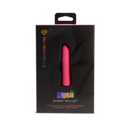 Bullet Calentador Nu Sensuelle Sunni para Placer Mejorado