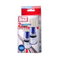 Size Matters Max-Twist Nipple Suckers - Powerful Suction