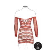 Le Desir Long-Sleeved Mini Dress