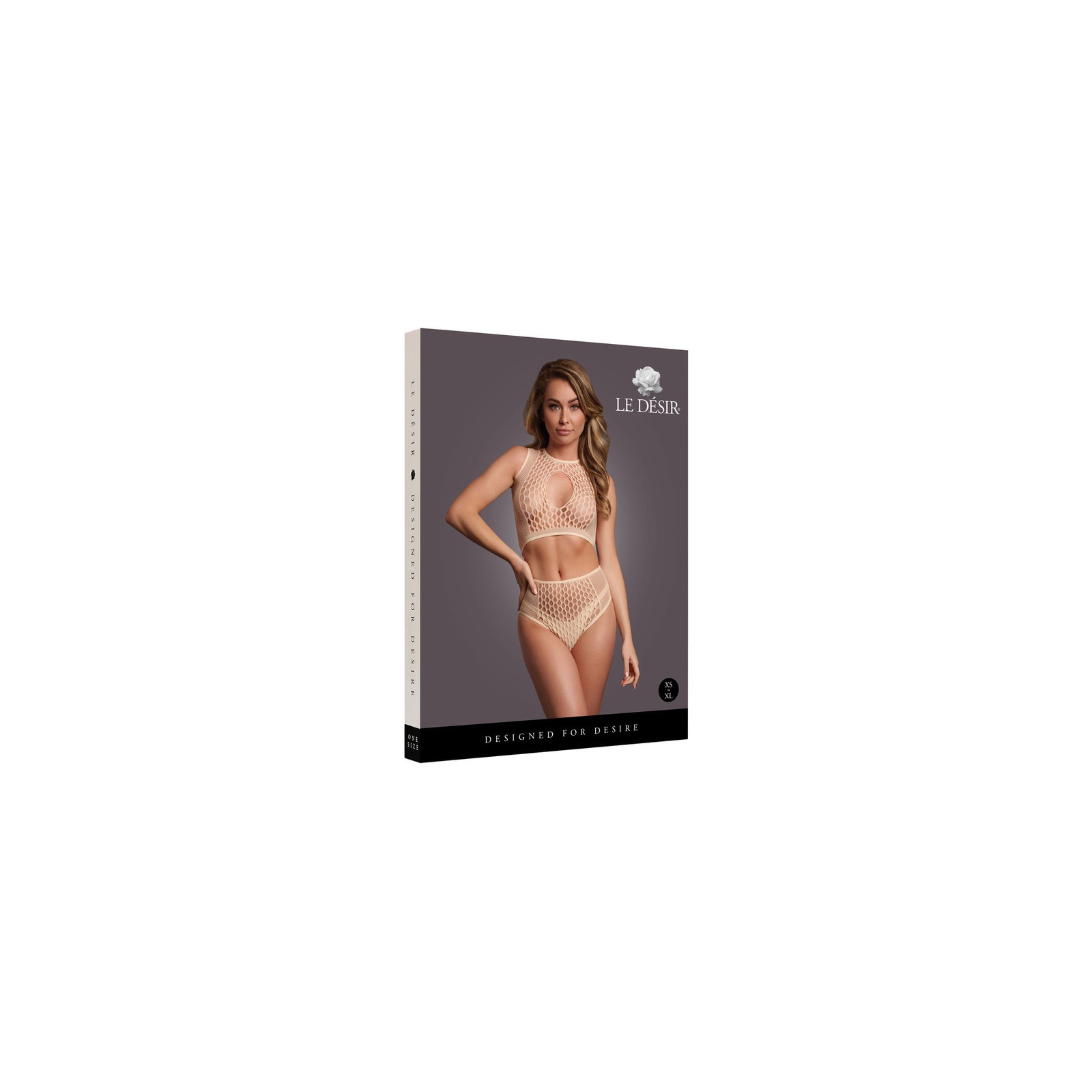 Le Desir Duo Net Key-Hole Bra Set