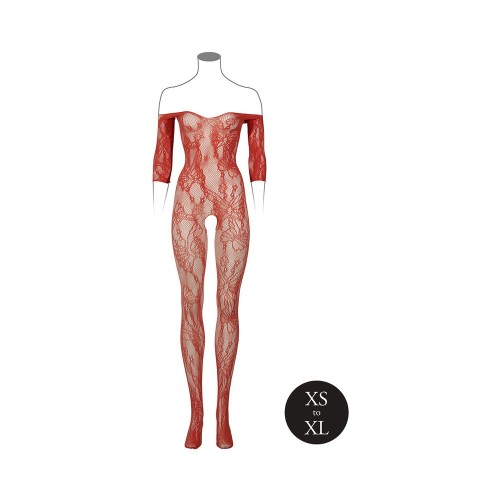 Le Desir Lace Long-Sleeved Bodystocking for Seductive Nights