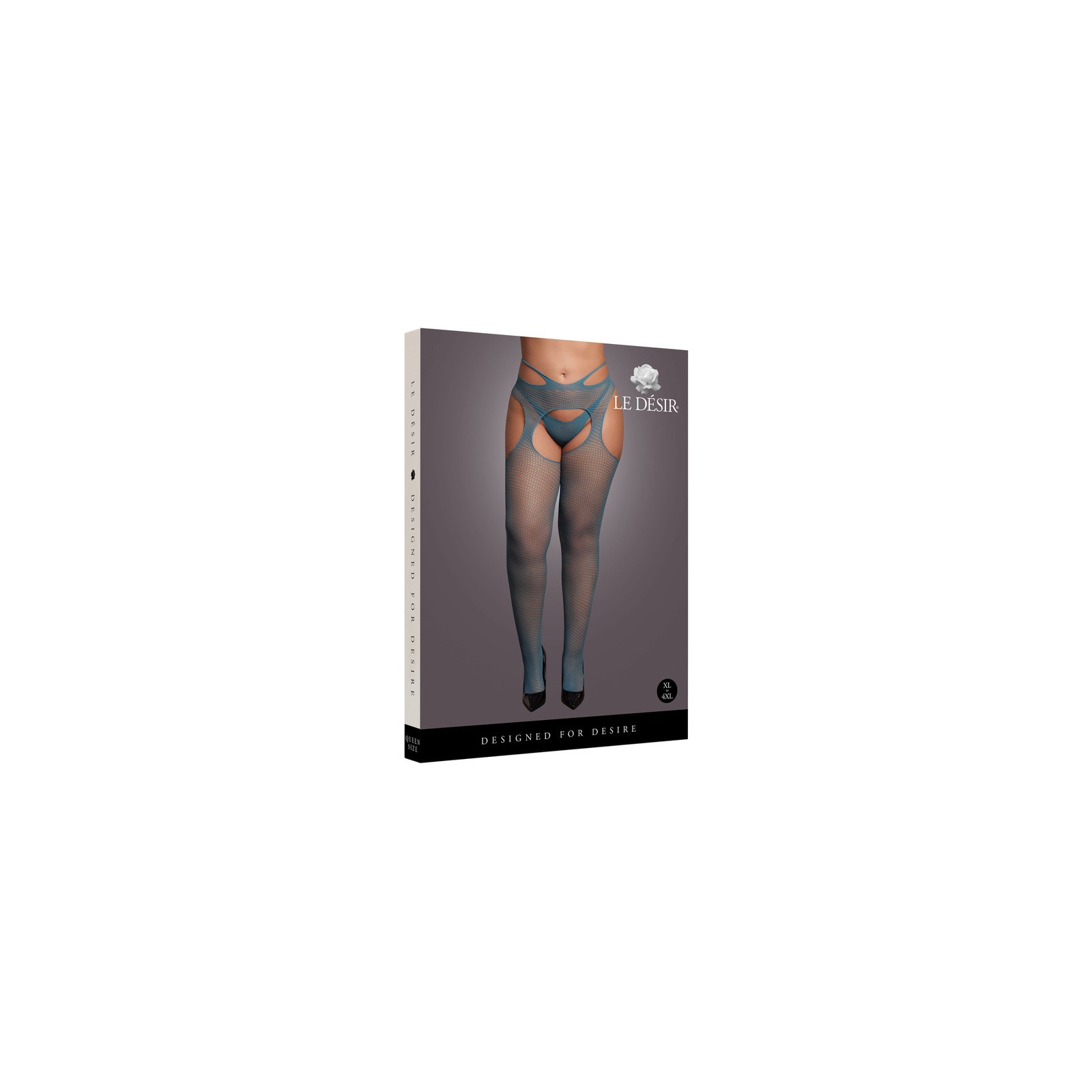 Le Desir Suspender Pantyhose Queen Size