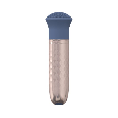 LoveLine The Thrill Wand Silicone Rechargeable Blue