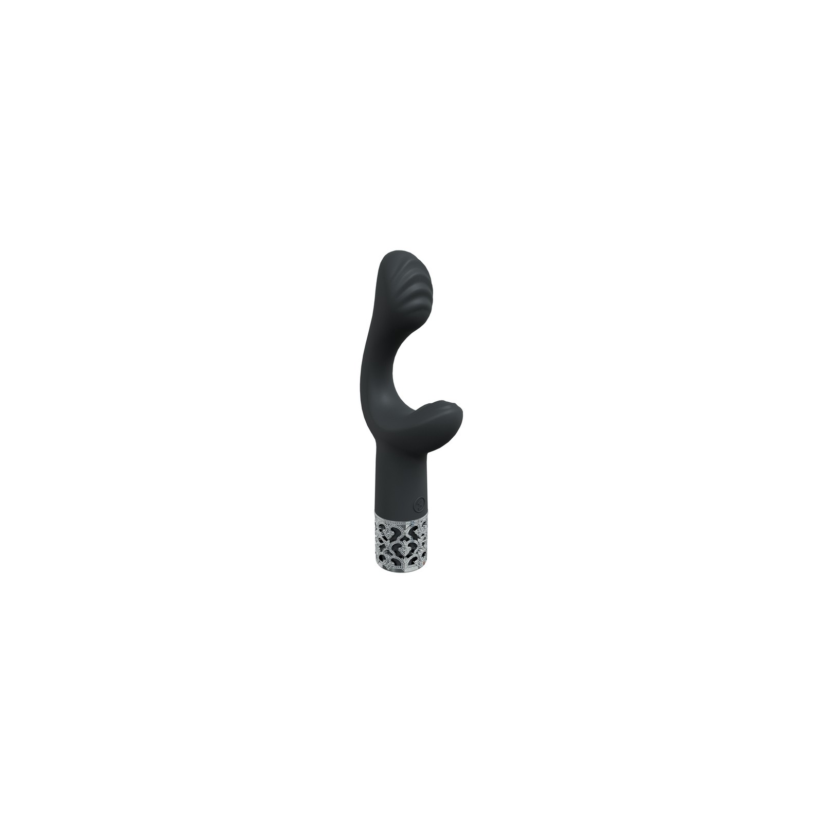 Royal Gems Majestic Silicone Vibrator Black