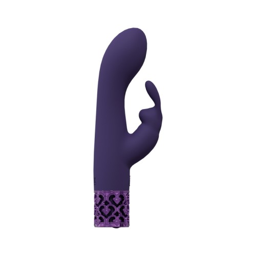 Royal Gems Rechargeable Royal Rabbit Vibrator Purple