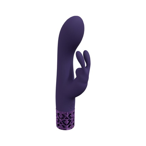 Royal Gems Rechargeable Royal Rabbit Vibrator Purple