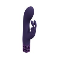 Vibrador Recargable Conejito Real de Royal Gems Púrpura