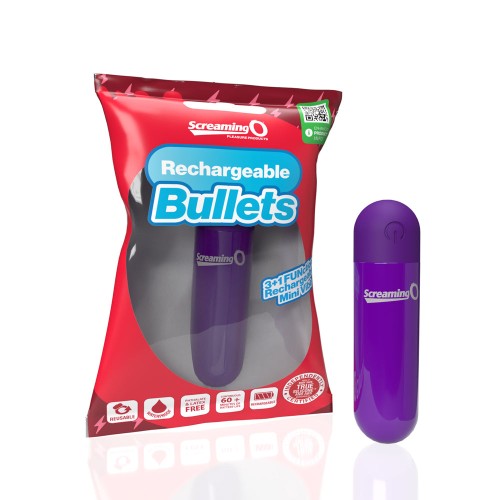 Screaming O Rechargeable Bullets for Great Pleasure