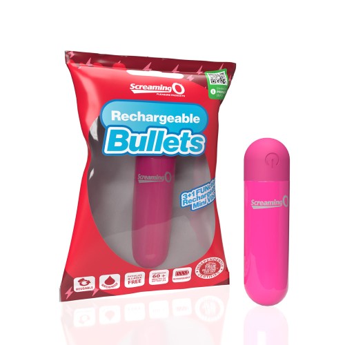 Screaming O Rechargeable Bullets for Great Pleasure