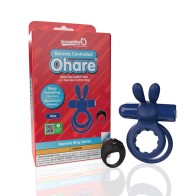 Anillo Vibrador Control Remoto Ohare Azul