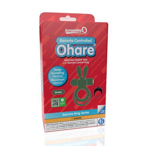 Screaming O Ohare Remote Controlled Vibrating Ring