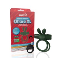 Screaming O Remote Controlled Ohare XL Green Vibrating Ring