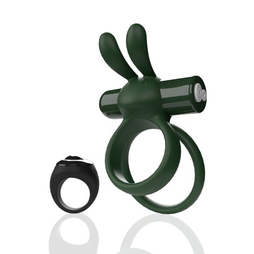 Screaming O Remote Controlled Ohare XL Green Vibrating Ring