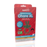 Screaming O Remote Controlled Ohare XL Green Vibrating Ring