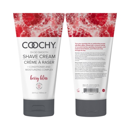 Coochy Berry Bliss Shave Cream for Smooth Skin