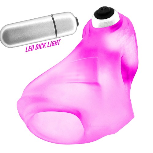 OxBalls Glowsling LED Cocksling Pink Ice