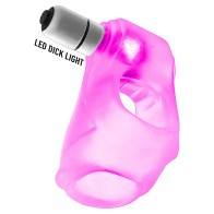 OxBalls Glowsling LED Cocksling Pink Ice