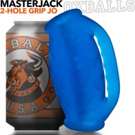 OxBalls Masterjack Blue Ice Dual Penetration Stroker