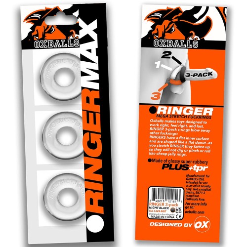 OxBalls Ringer Max 3-Pack para Comodidad Mejorada