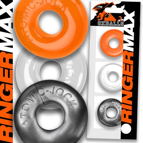 OxBalls Ringer Max 3-Pack Hazzard Rings - Best Comfort