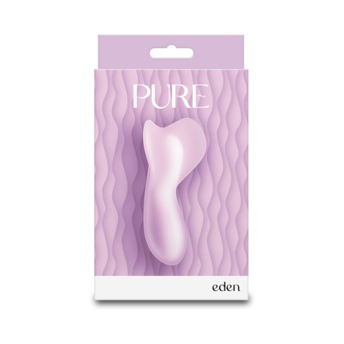 Vibrador Pure Eden Pebble Púrpura