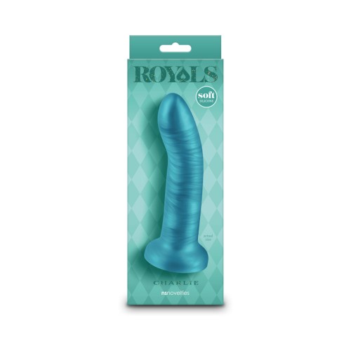 Dildo Metálico Royale de 6 Pulgadas Verde Teal