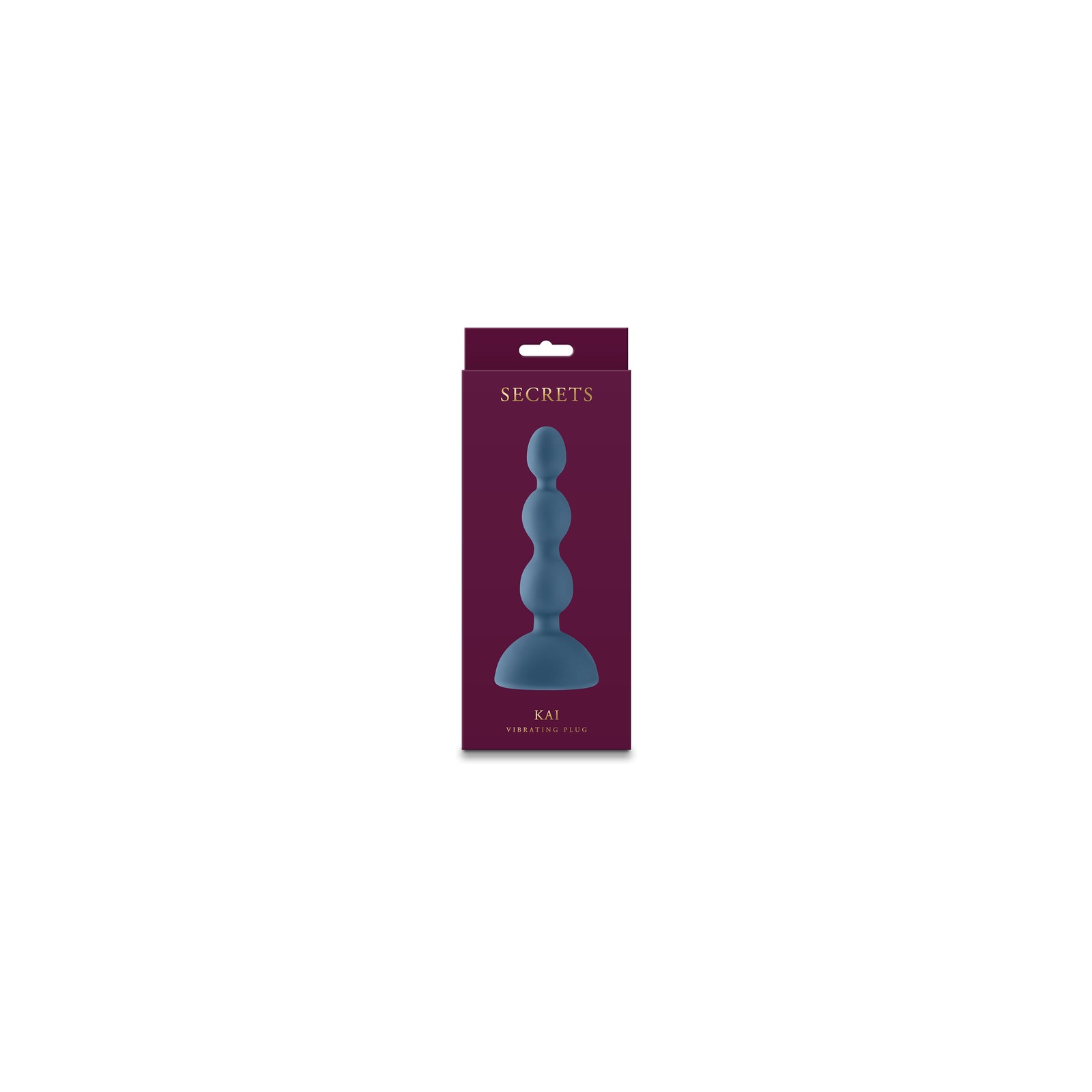 Secrets Kai Vibrating Anal Plug Dark Teal