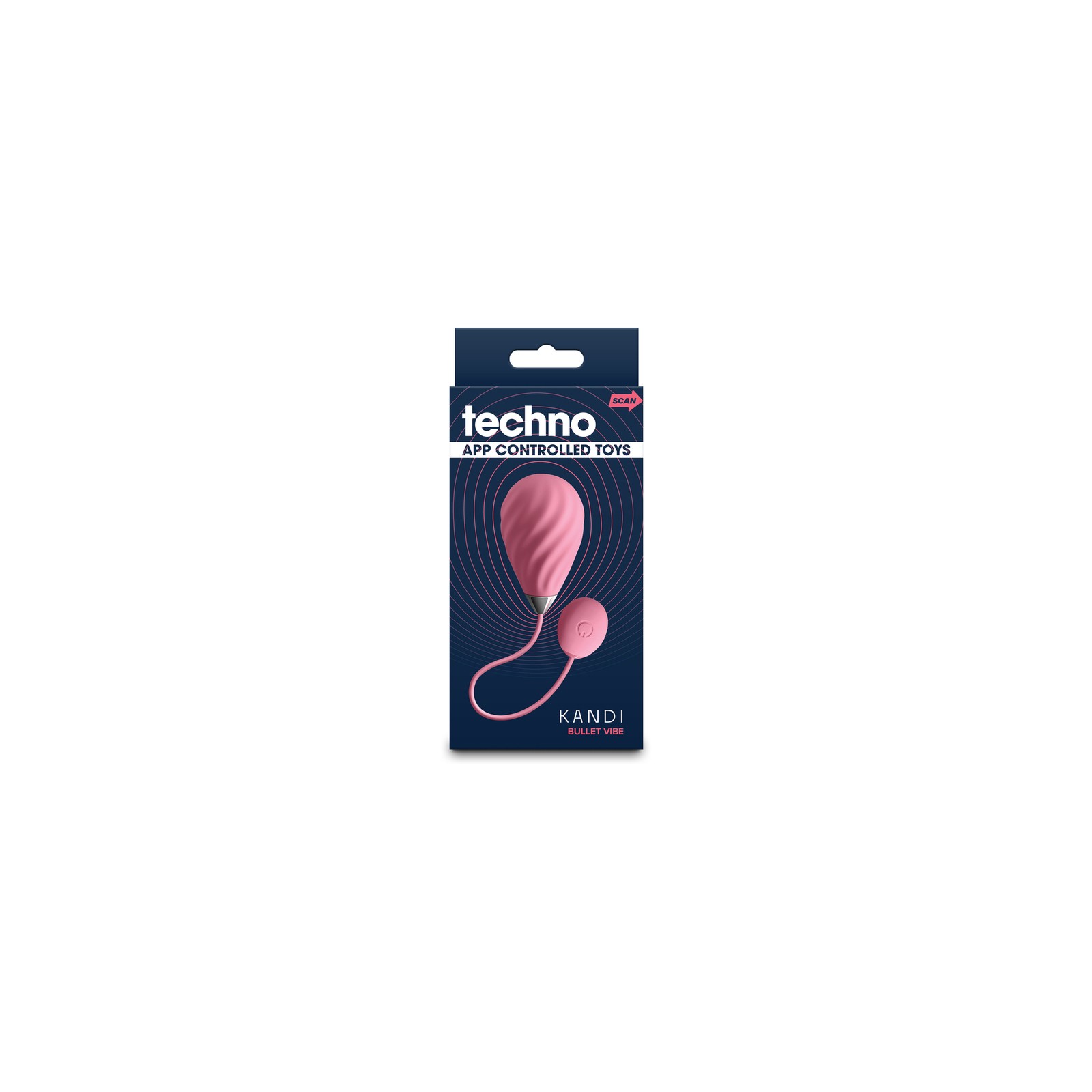 Vibrador Insertable Controlado por App Techno Kandi