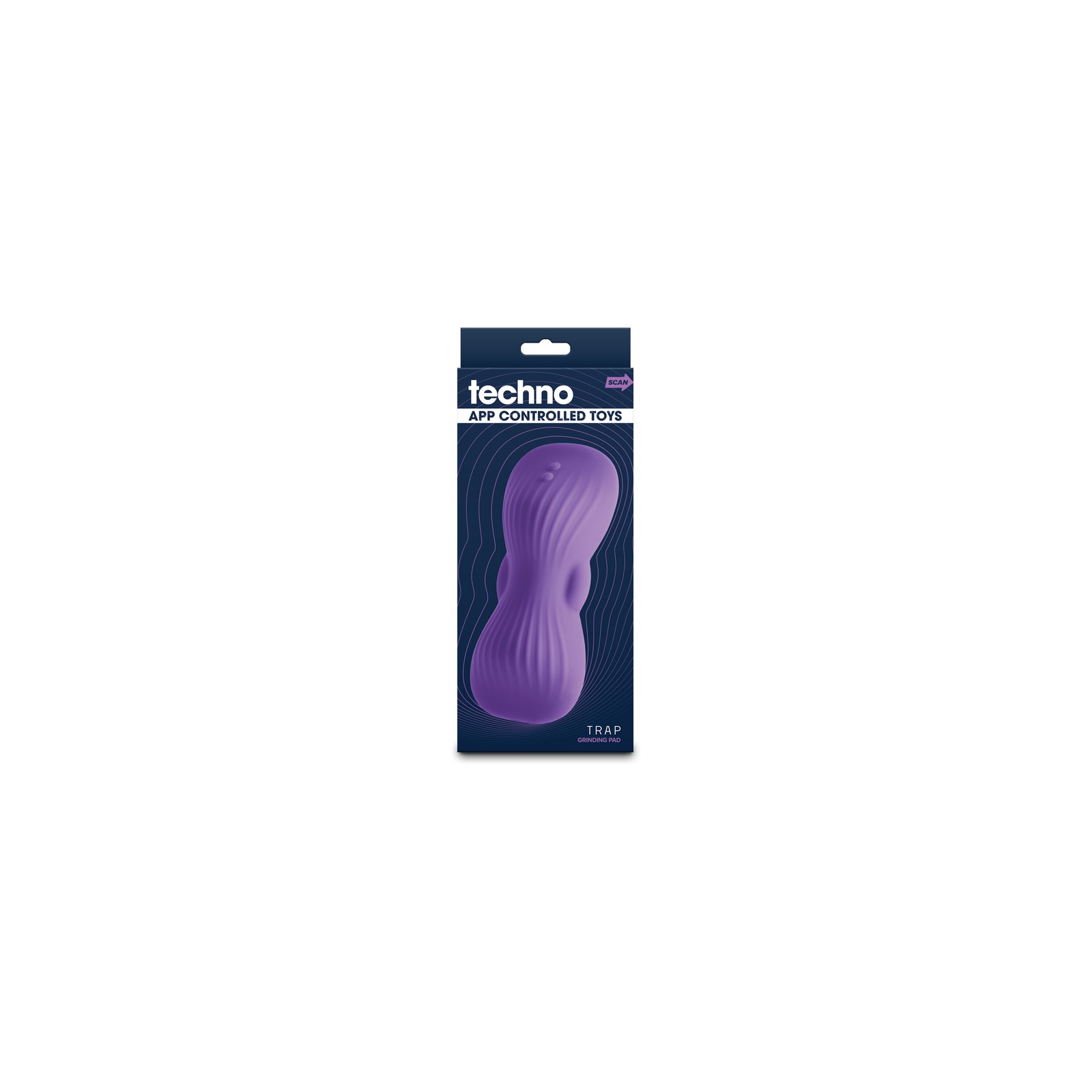 Techno Trap App-Controlled Grinding Pad Purple - Enhance Your Sensual Experience