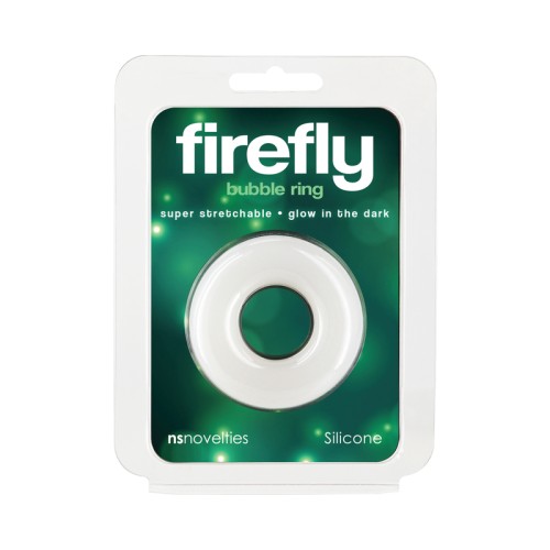 Firefly Bubble Ring Glow-in-the-Dark Cock Ring - Enhance Performance