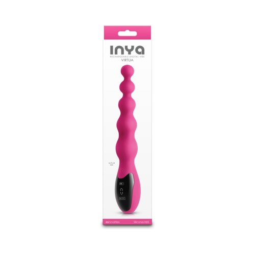 Vibrador Digital con Perlas INYA Virtua Rosa