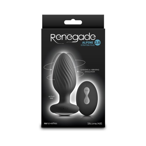 Renegade Alpine 2.0 - Gyrating & Vibrating Anal Plug