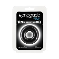 Renegade Fireman Ring Medium Black - Comfortable Performance Rings