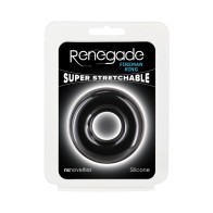 Renegade Fireman Silicone Cock Ring for Enhanced Pleasure