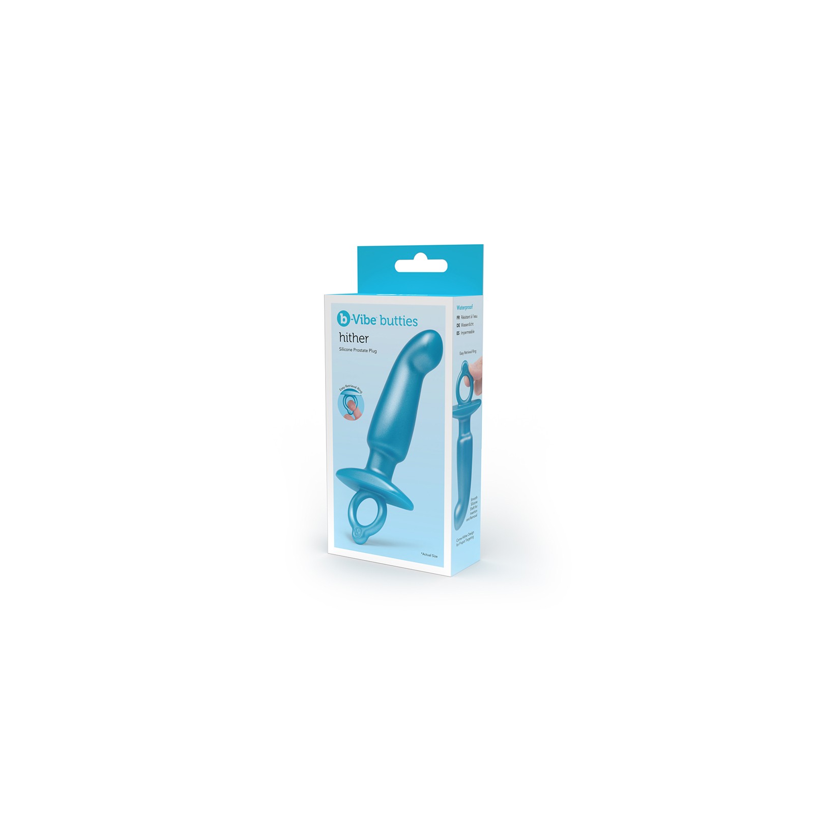 b-Vibe Butties Hither Plug Prostático de Silicona para Máximo Placer