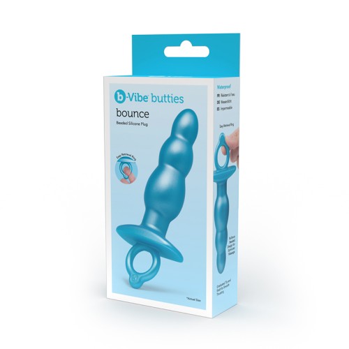 b-Vibe Bounce Beaded Silicone Plug for Enhanced Pleasure