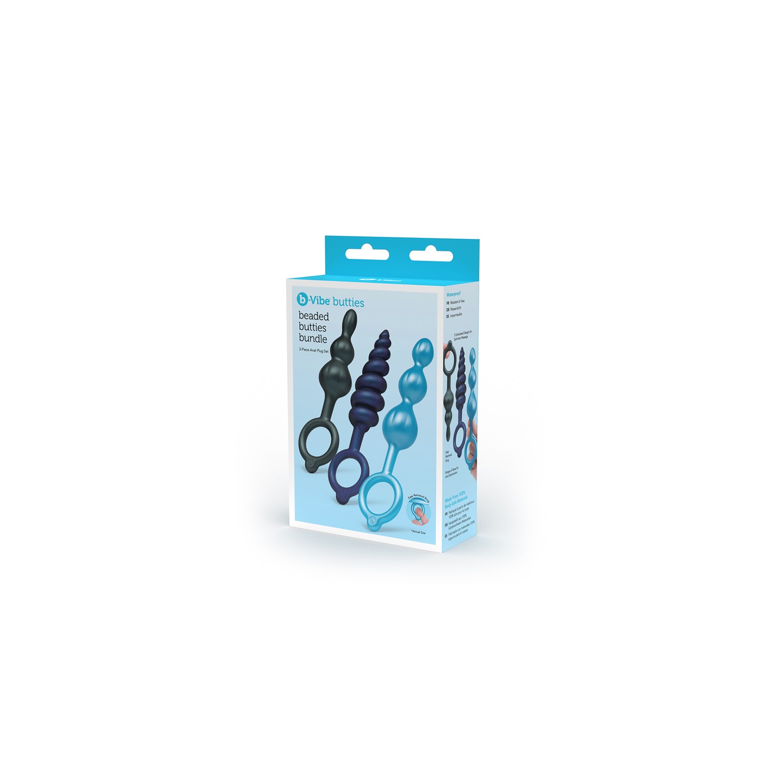 Set de Plug Anal Beaded Butties de b-Vibe