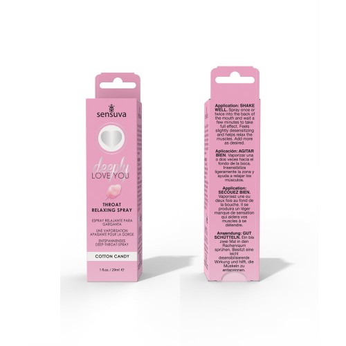 Sensuva Spray Relajante para Garganta Deeply Love You