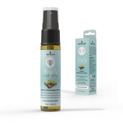 Sensuva Throat Spray Chocolate Mint