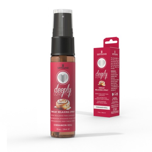 Spray Relajante para la Garganta Sensuva Deeply Love You 1oz